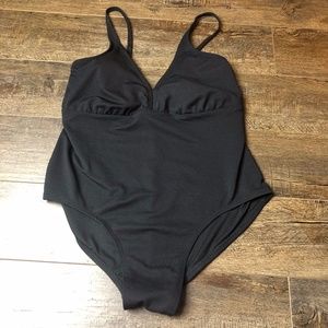 Catalina Black One Piece Swim Suit ((1X 16W))
